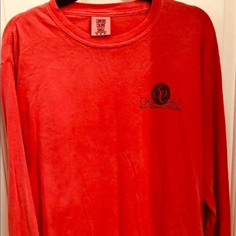 Southern Couture coral shirt  